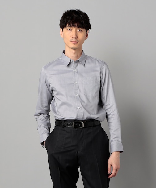 コットンオックス レギュラーカラーシャツ