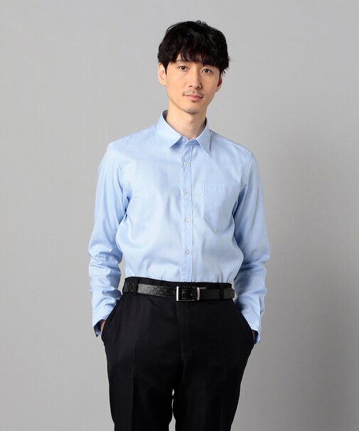 コットンオックス  レギュラーカラーシャツ