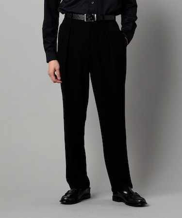 【セットアップ対応】エアリークッションナイロンジャージー インタックパンツ