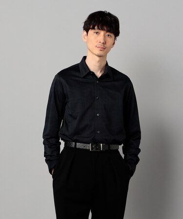 和歌山編みイル・プリンチペ ジャージー　レギュラーカラーシャツ