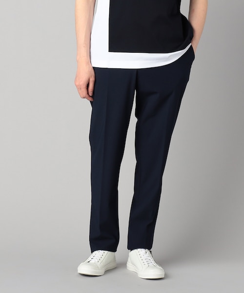 セットアップ対応】福井編み ナイロントリコットジャージー テーパード