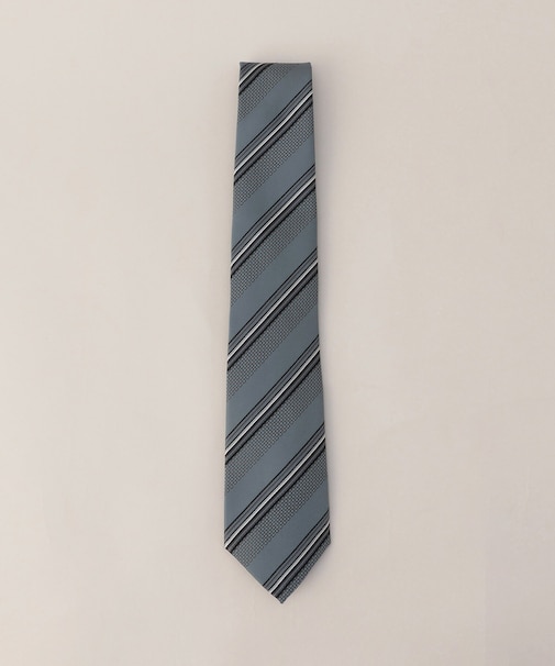 レジメンタルストライプ柄 レギュラータイ