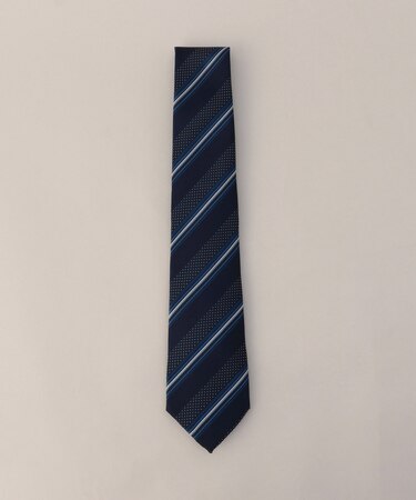 レジメンタルストライプ柄 レギュラータイ