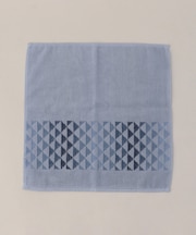 鱗柄 ハンカチタオル