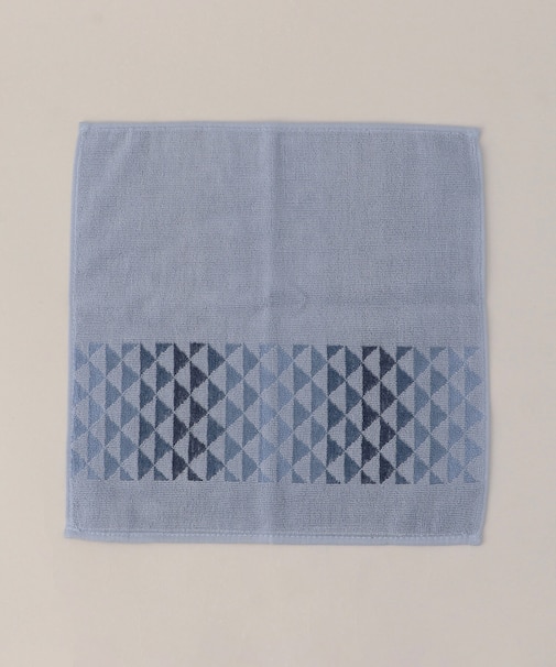 鱗柄 ハンカチタオル