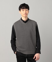 ペーパーヤーン透かし編み ベスト