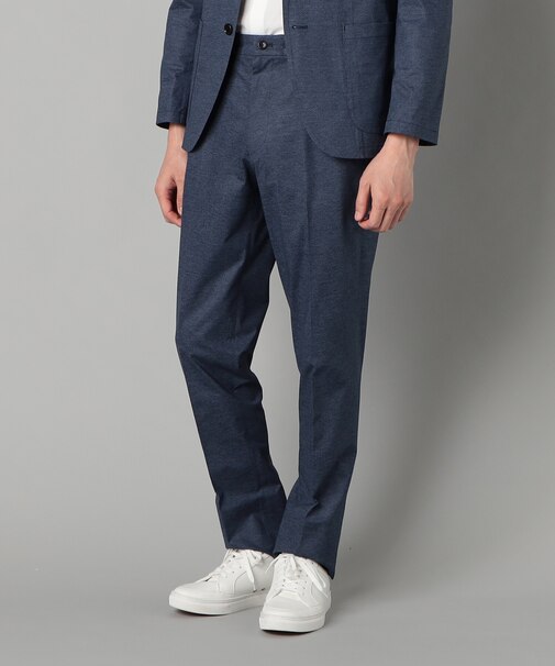 【セットアップ対応】エアードットジャージープリント テーパードパンツ