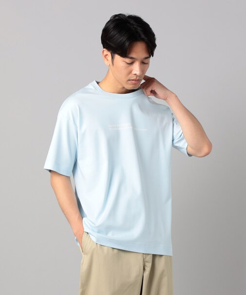 シルキースムース ロゴTシャツ