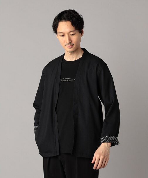 花柄使い ハッピカーディガン