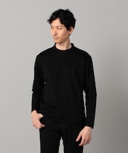 シルキーポンチ長袖ジャケTシャツ