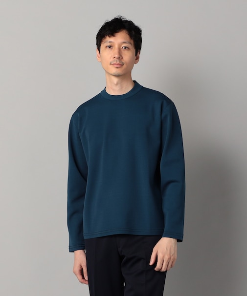 ミラノリブ クルーネックニット