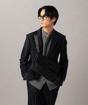【２WAY】CORDURA(R)ナイロンクラッチバッグ