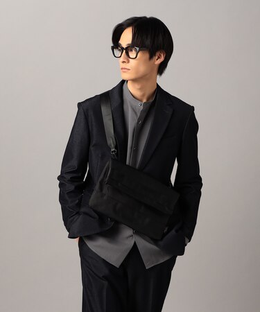【２WAY】CORDURA(R)ナイロンクラッチバッグ
