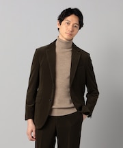 【セットアップ対応】福井産トリコットコーデュロイ テーラードジャケット