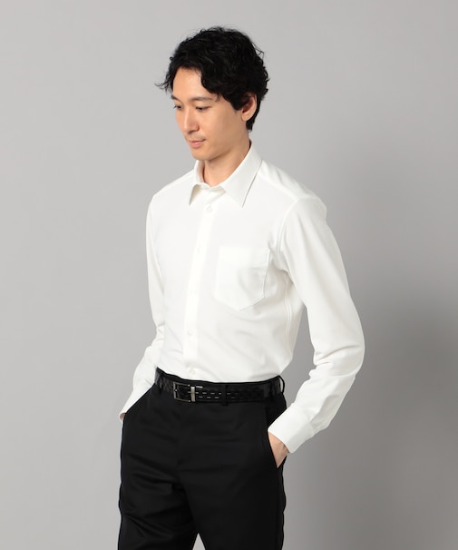 ソロテックス2WAYオックスフォード レギュラーカラーシャツ
