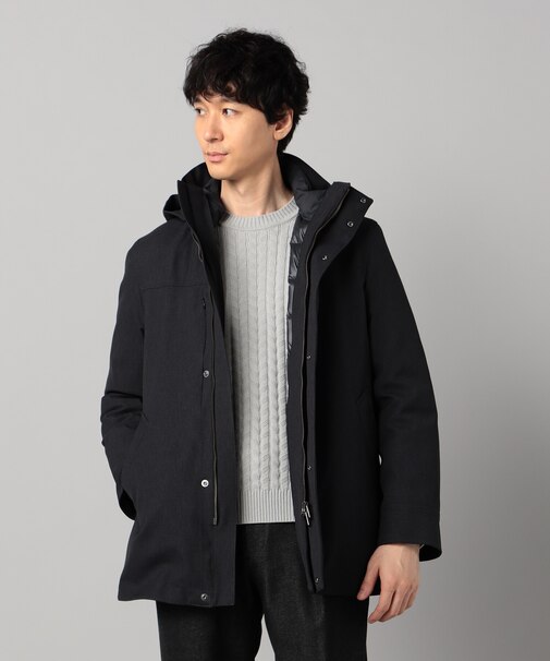 【3WAY】ラミネート加工バーズアイ コート