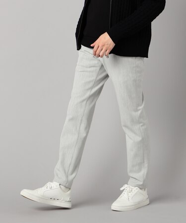 尾州産裏起毛 2WAYストレッチ 5ポケットパンツ