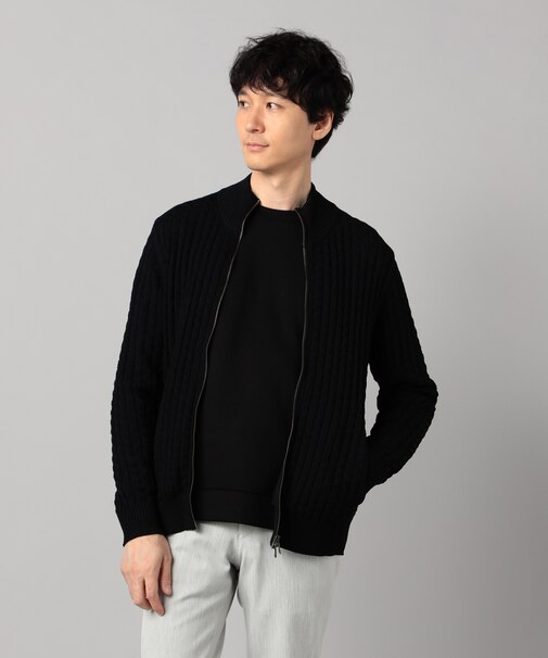 リンクスジャカード ドライバーズニット