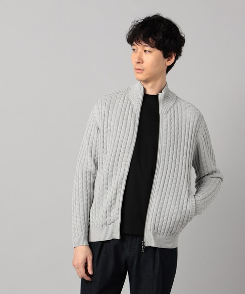 リンクスジャカード ドライバーズニット