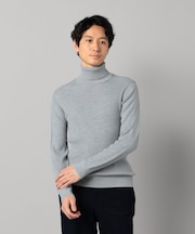 「FILIVIVI」リブ タートルネックニット