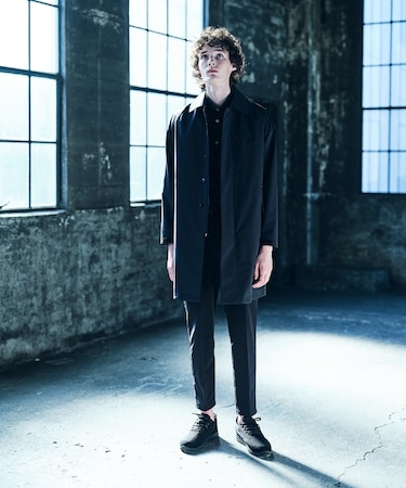 【COMME CA MEN BLACK】3レイヤーテック コート