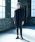 【COMME CA MEN BLACK】3レイヤーテック コート