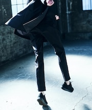 【COMME CA MEN BLACK】【セットアップ対応】4WAYテック パンツ