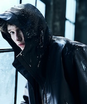 【COMME CA MEN BLACK】3レイヤーテック パーカ