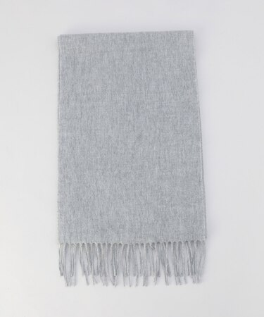 ウォッシャブルカシミヤ プレーンマフラー