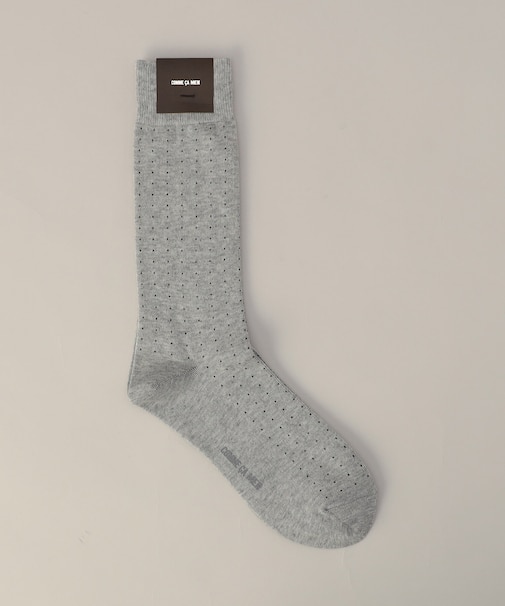 ピンドット柄 ソックス