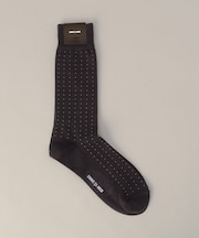 ピンドット柄 ソックス