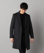 尾州産 ウールビーバー チェスターコート