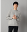 メランジ クルーネックニット