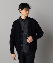 ブランケットステッチ カーディガン