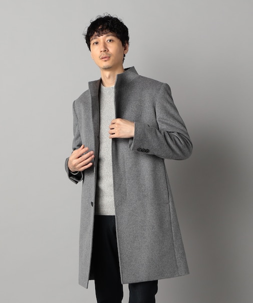 アンゴラビーバー イタリアンカラーコート