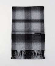 ウォッシャブルカシミヤ チェックマフラー