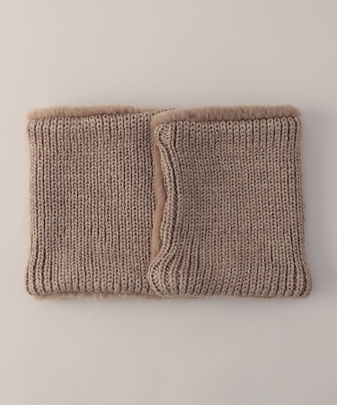 ニット ネックウォーマー