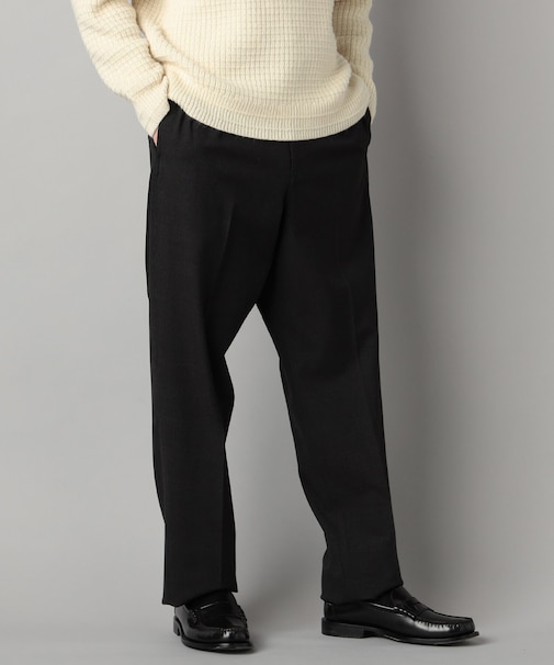 【セットアップ対応】ソフトサーモ(R) グレンチェック 2タックパンツ