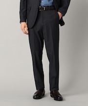 【セットアップ対応】4WAYデニムライクジャージー テーパードパンツ