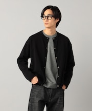 クルーニット カーディガン