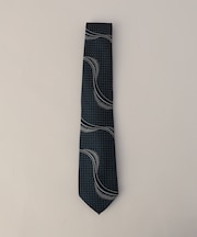 波柄レギュラー ネクタイ