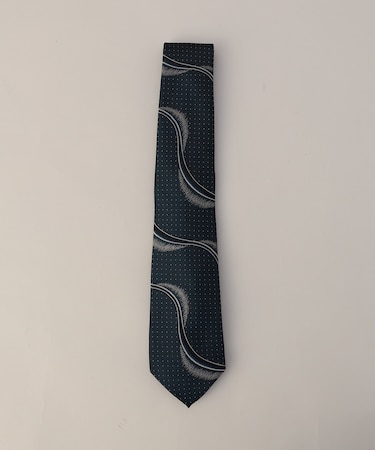 波柄レギュラー ネクタイ