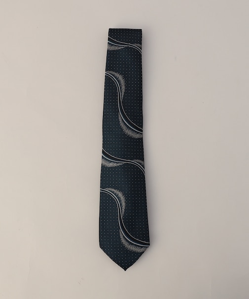 波柄レギュラー ネクタイ