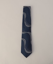 波柄レギュラー ネクタイ