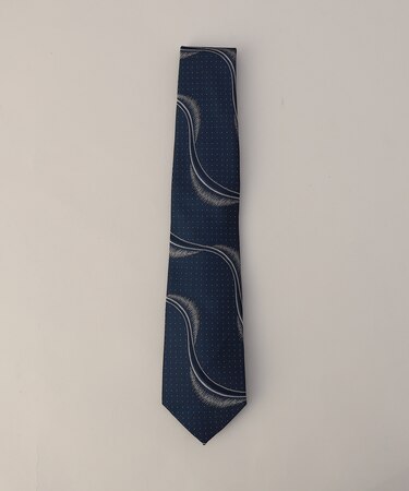 波柄レギュラー ネクタイ