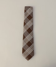 チェック柄レギュラーネクタイ