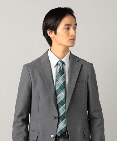 チェック柄レギュラーネクタイ