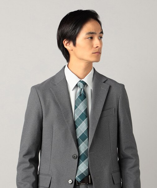 チェック柄レギュラーネクタイ