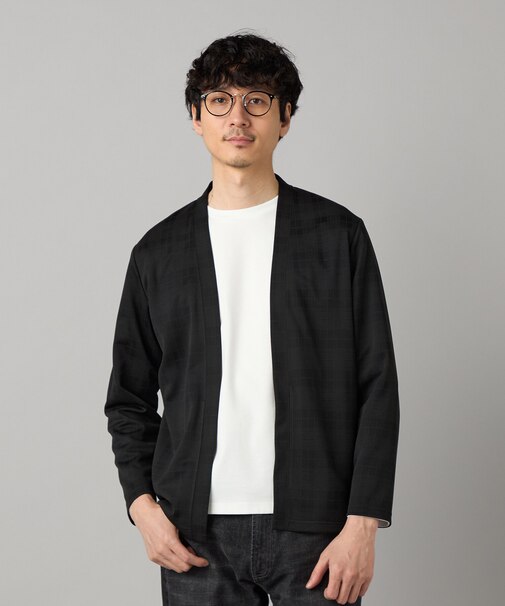 IL PRINCIPEジャージー 長袖ハッピカーディガン