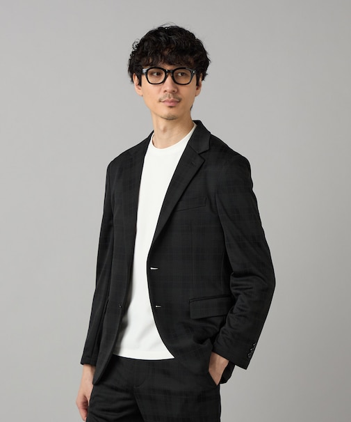 【セットアップ対応】IL PRINCIPE ジャージー シングルテーラードジャケット